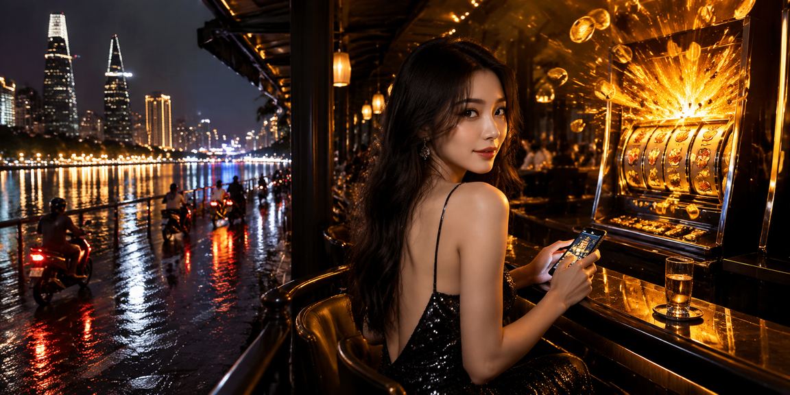 Không khí lễ hội Slot game sôi động tại Thành phố Hồ Chí Minh với ánh đèn rực rỡ