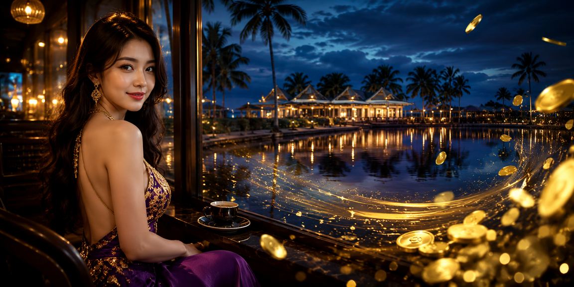 Người dùng tại Phú Quốc thư giãn bên ly cà phê và theo dõi giao dịch cá cược trên điện thoại